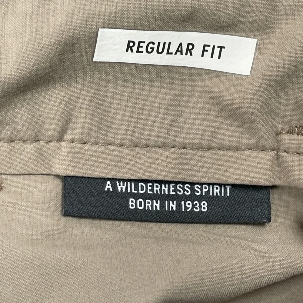 REI Co-op Pants Mens 34x32 Tan Hiking Regular Fit Cordura Nylon Stretch Utility